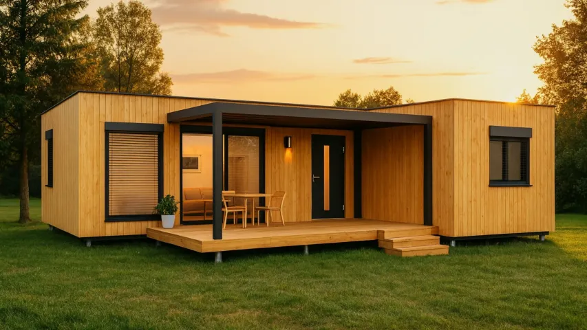 Modulová dřevostavba: od malé chaty po prostorný rodinný dům.